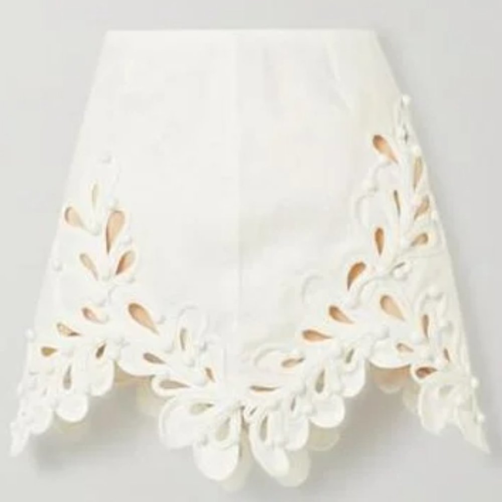Zimmermann Brightside Rouleaux Top & Mini Skirt Zimm Sz 2 - Picture 7 of 16